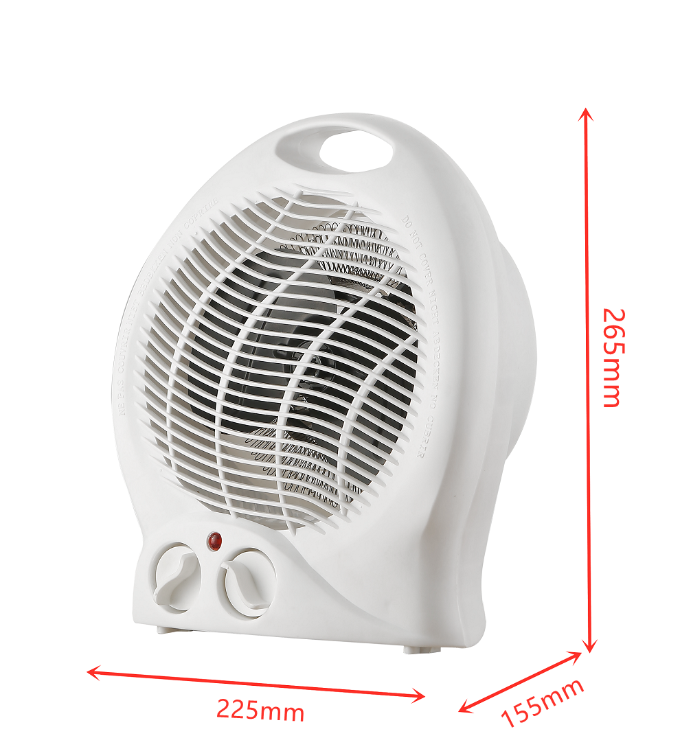 Wholesale Price Overheat Protection Portable 220-240v Adjustable Thermostat 2000W Personal Home Electric Fan Heater