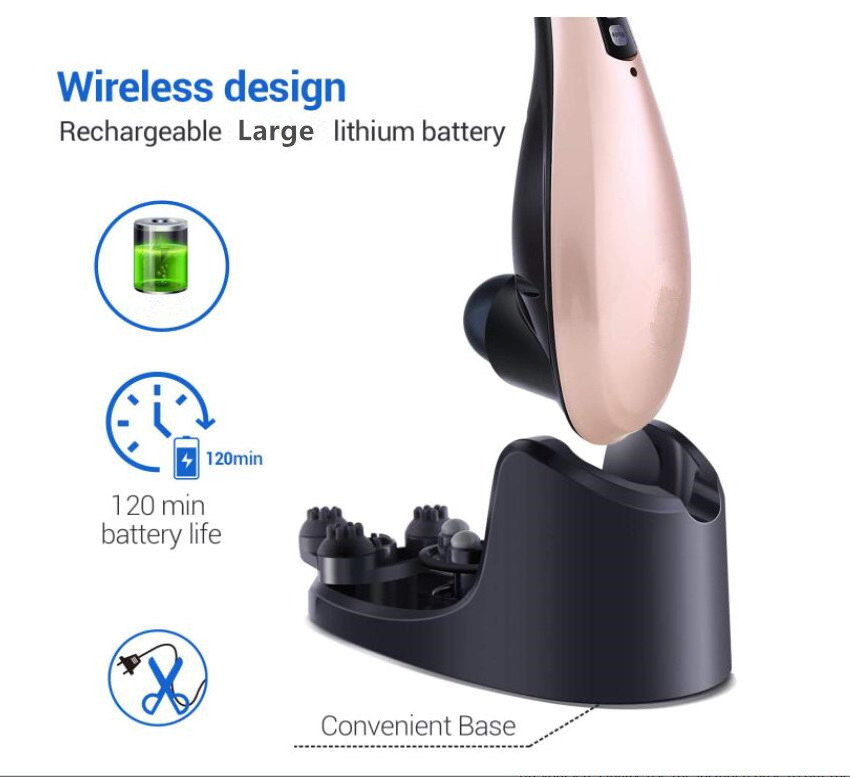 2023 Portable Dolphin Tiens Blood Circulation Massager Stick Vibration Wireless Battery Operated Handheld Body Massage Products