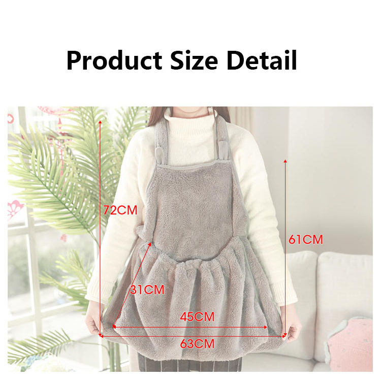 Small Dog Cat Sling Accompany Carrier Bag Hands-Free Shoulder Carry Soft Breathable Cotton Pet Apron Indoors