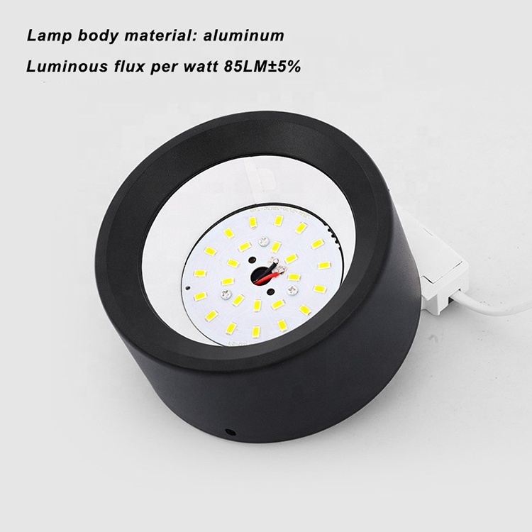 Modern commercial home wire surface mounted spotlight round ceiling light led downlight light