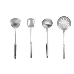 Kitchen gadgets cookware spatula cooking soup spoon funnel stainless steel kitchen utensils set