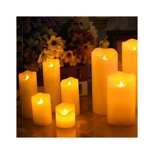 Wedding party decor flickering flameless votive candles battery operated decorative led candles