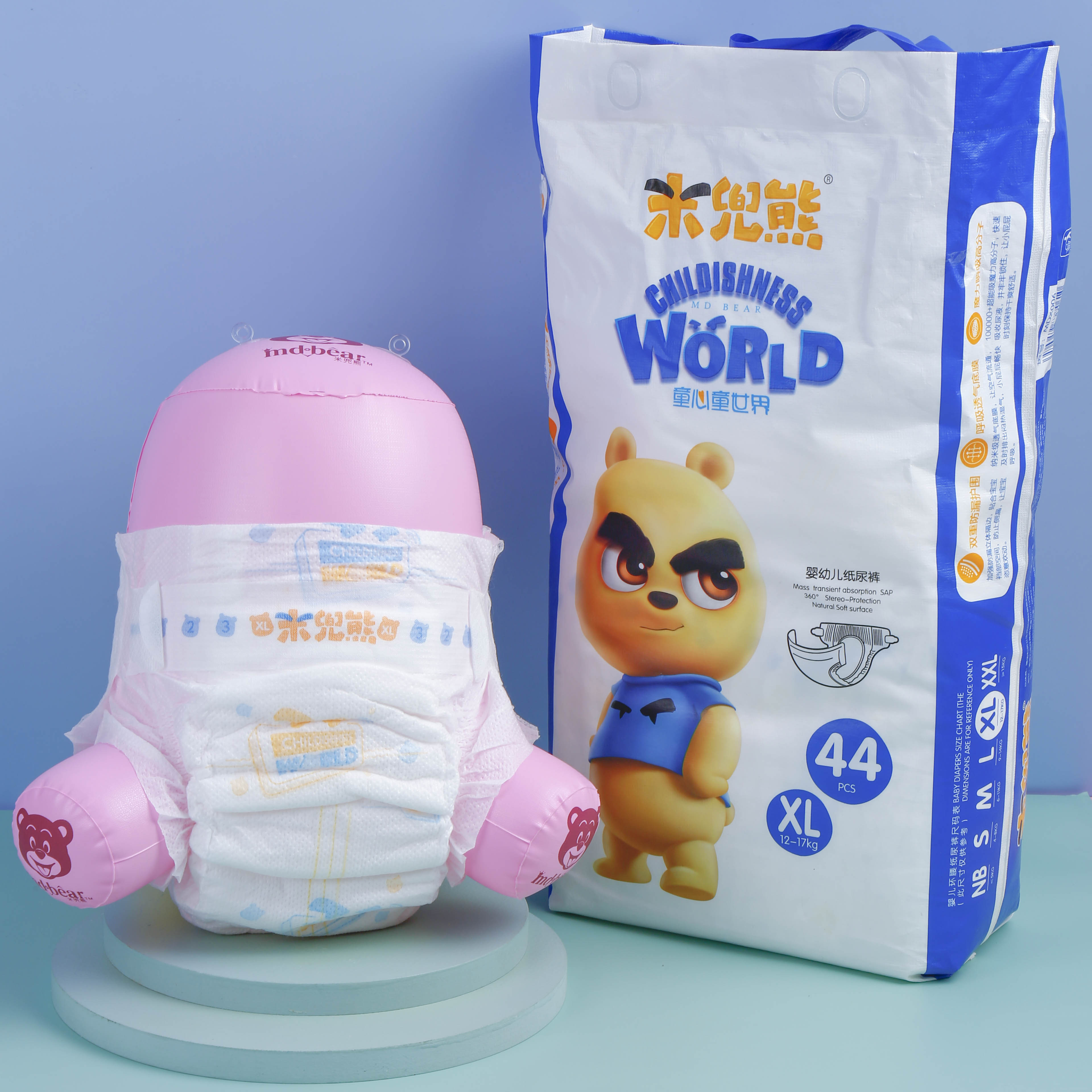 Teen Diaper Boy Girl Baby Diaper Baby Diapers Oem Manufacturers in China Disposable Xiamen Printed Offered