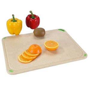 MIDDIA BPA Free Rice Husk Groove Peel Bread Cutting Chopping Board Meat Chopping Blocks for Fruit, Vegetable Schneidebrett