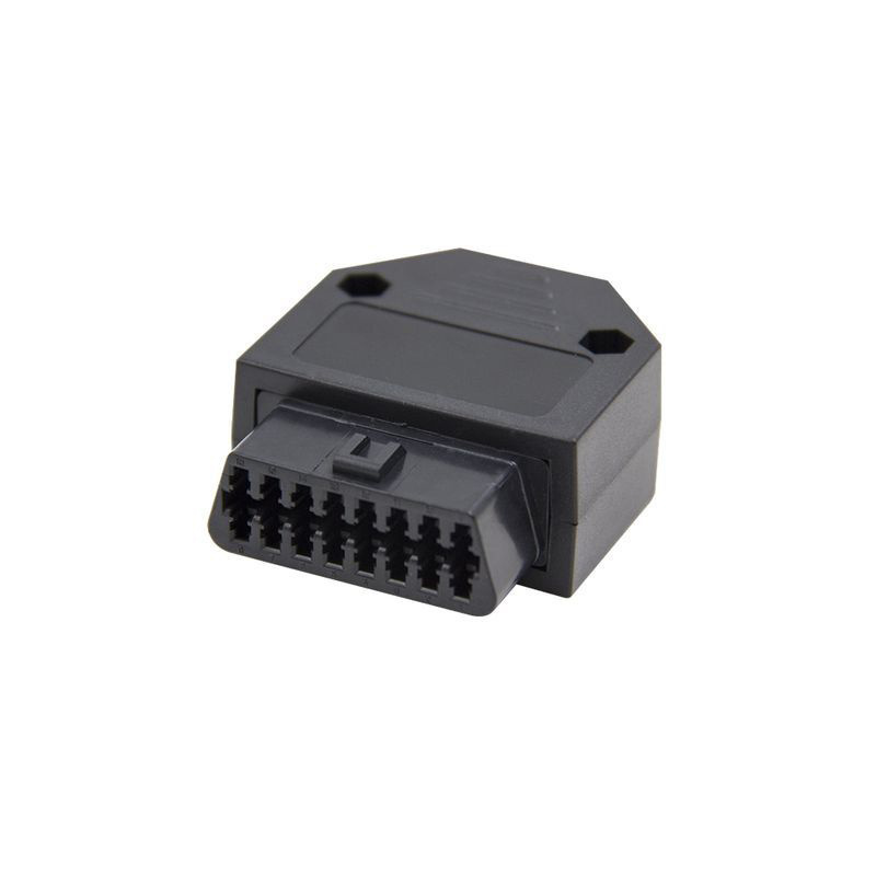 Universal Recovery Replacement OBD 16 Pin Housing OBD2 Female Connector with Lock