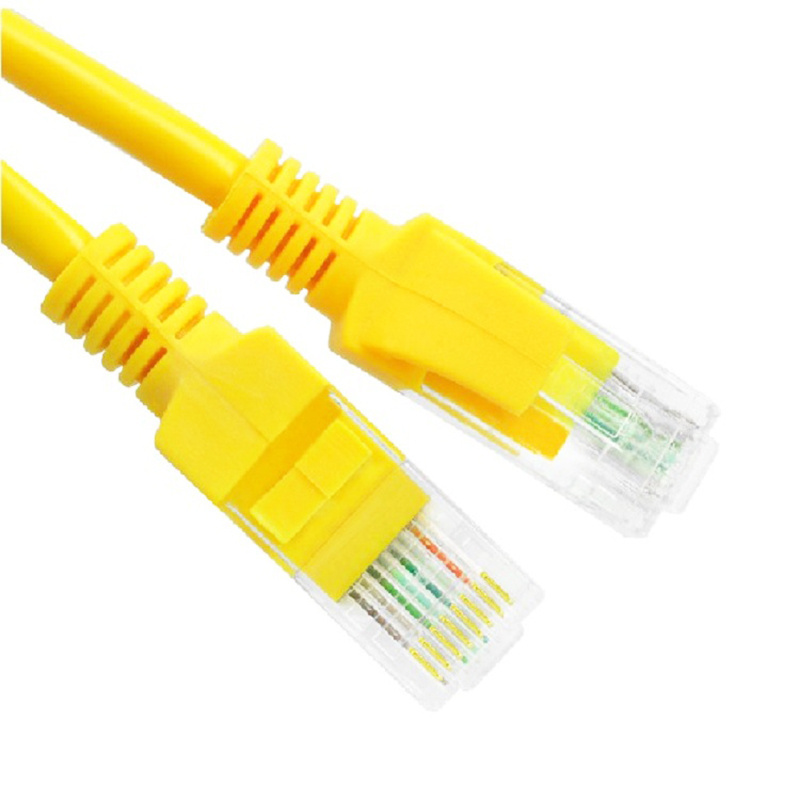 Yellow Blue 3ft 1m 2m 3m 5m 10m 20m 30meter Cat.5e 4 Pair UTP Cat5e RJ45 LAN Ethernet Patch Cord Cable For ADSL Router PC Laptop