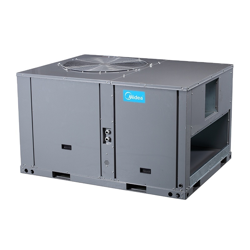 Midea rooftop package reliable scroll compressor ac outdoor cooling unit central air conditioner system