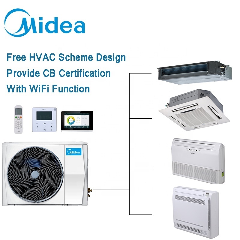 Midea ac 1.5 ton split CE CB Tested Air Conditioner 9000btu with 5 years warranty