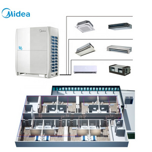 Midea 10 Ton Triple Configurations Smart Industrial Commercial Cooling Heating System Fresh Vrf Air Conditioner