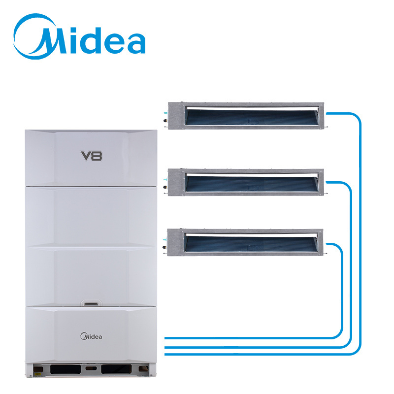 Midea brand vrv vrf system smart 14hp 40kw DC fan motor outdoor cabinet R410A Refrigerant central air conditioner for OFFICE