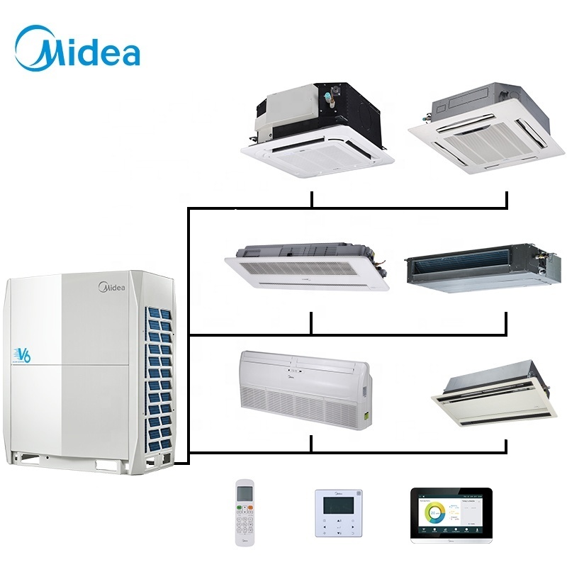 Midea Casette Ac Inverter 20 Ton Central Air Conditioning Floor Standing Split 36000btu Vrf Vrv System Air Conditioner