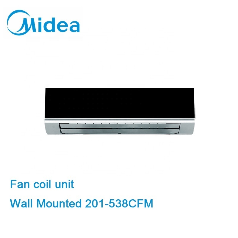 Midea digital display commercial air conditioner chilled water hydronic wall mounted fan coil unit price