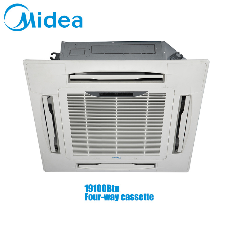 Midea brand AC series 5.6kw 19100btu AC Indoor fan motor 50hz/60hz Indoor Unit Four-way Cassette Air Conditioner