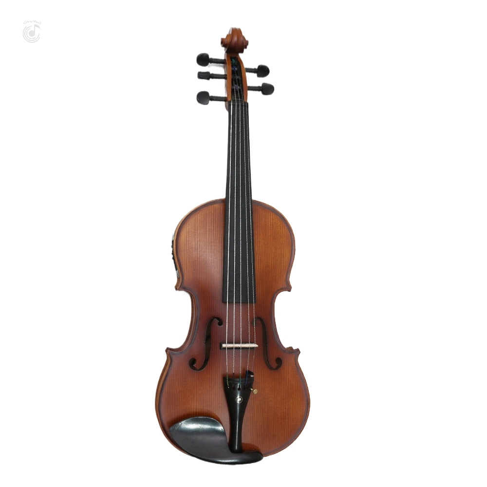 Vintage Style 5-String Electric Acoustic Violin with Superior Sound Quality Handcrafted with Maple Back/Side Material