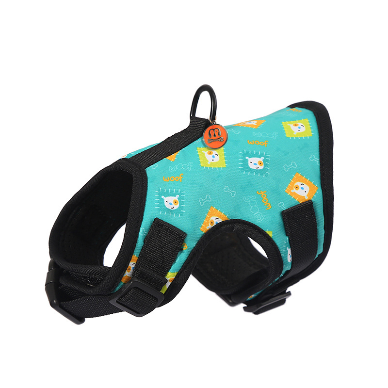 MIDEPET Pet accesorios para mascotas manufacture suppliers soft padded luxury low price safety small dog harness custom print