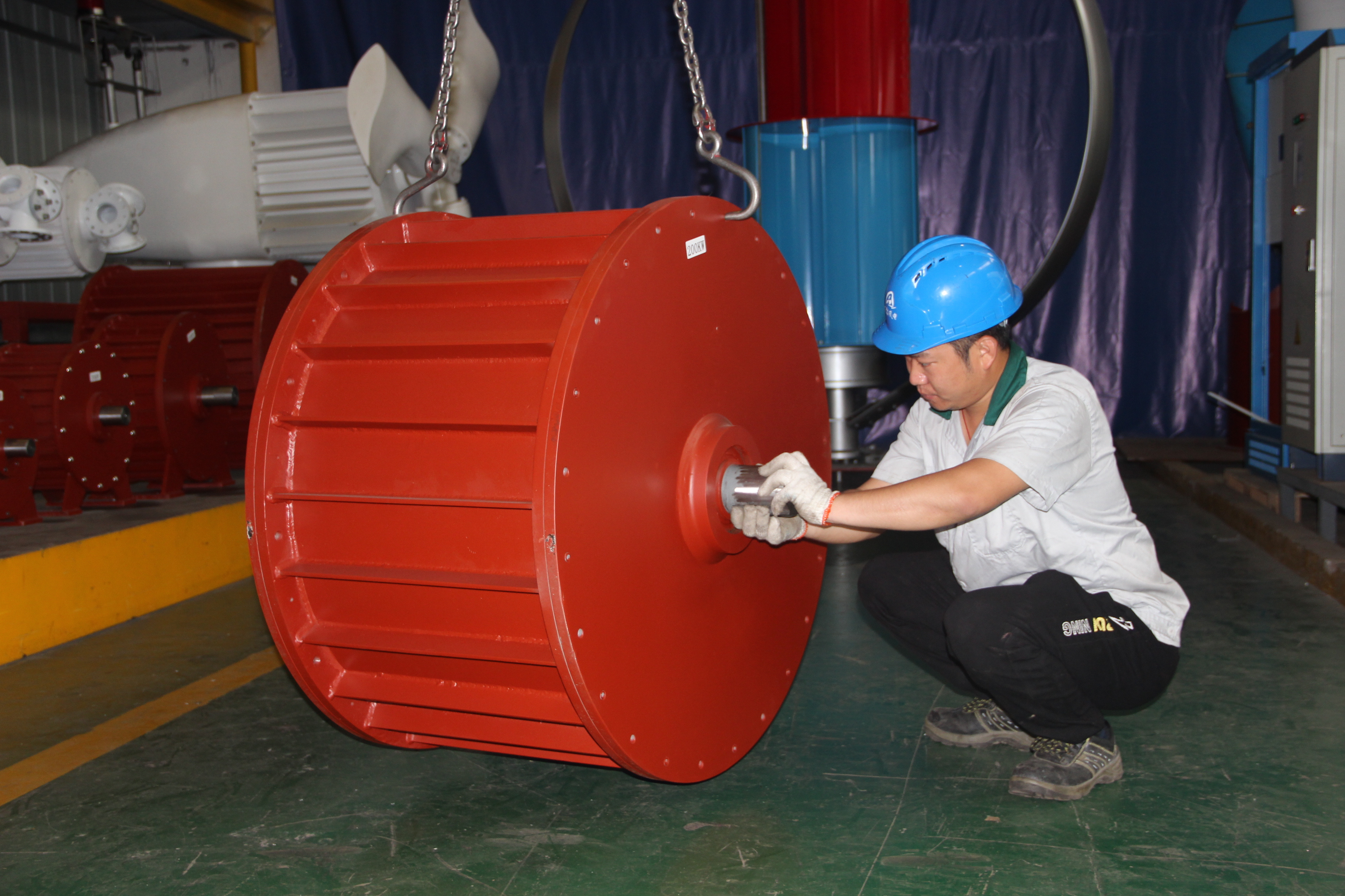 Low Rpm 350kw 220v 380v AC Permanent Magnet Generator For Sale