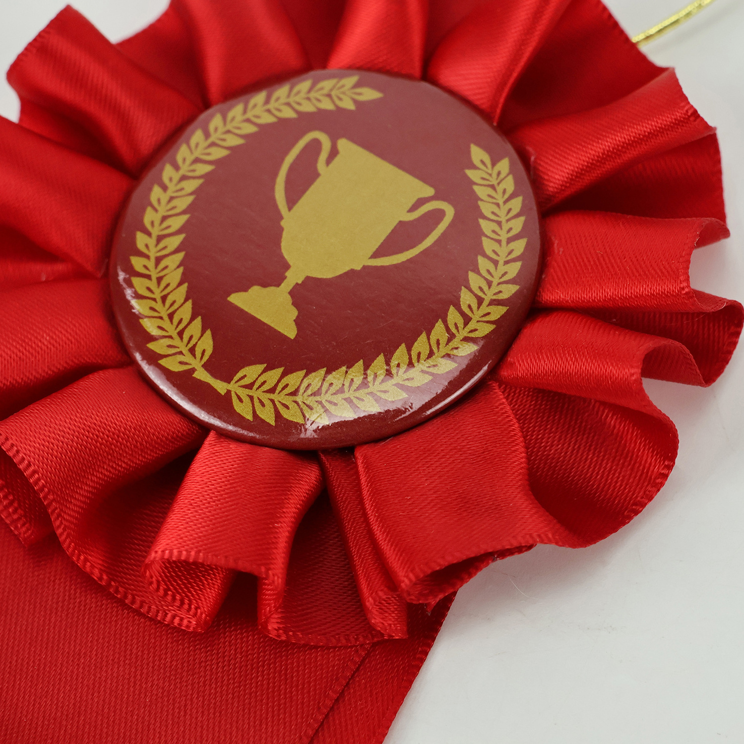 MIDI Colorful Rosette Ribbons Competition 1st 2nd 3rd Winners Award Badge WIth Lanyard for Horse Show or Wedding