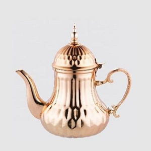 Marco Hot Selling Customized Design Coffee Pot Stainless Steel Rose Gold Tea Pot Inox Induction Moroccan Teapot