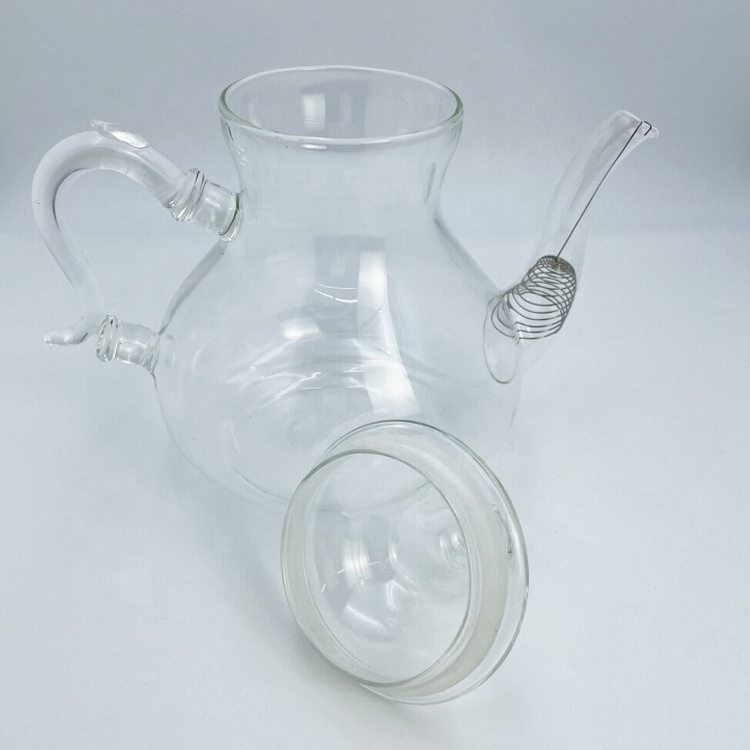 Teapot with Filter And Tealight Warm Glass Teapot Stovetop with Glass Infuser Morocco Glass Tea Kettle