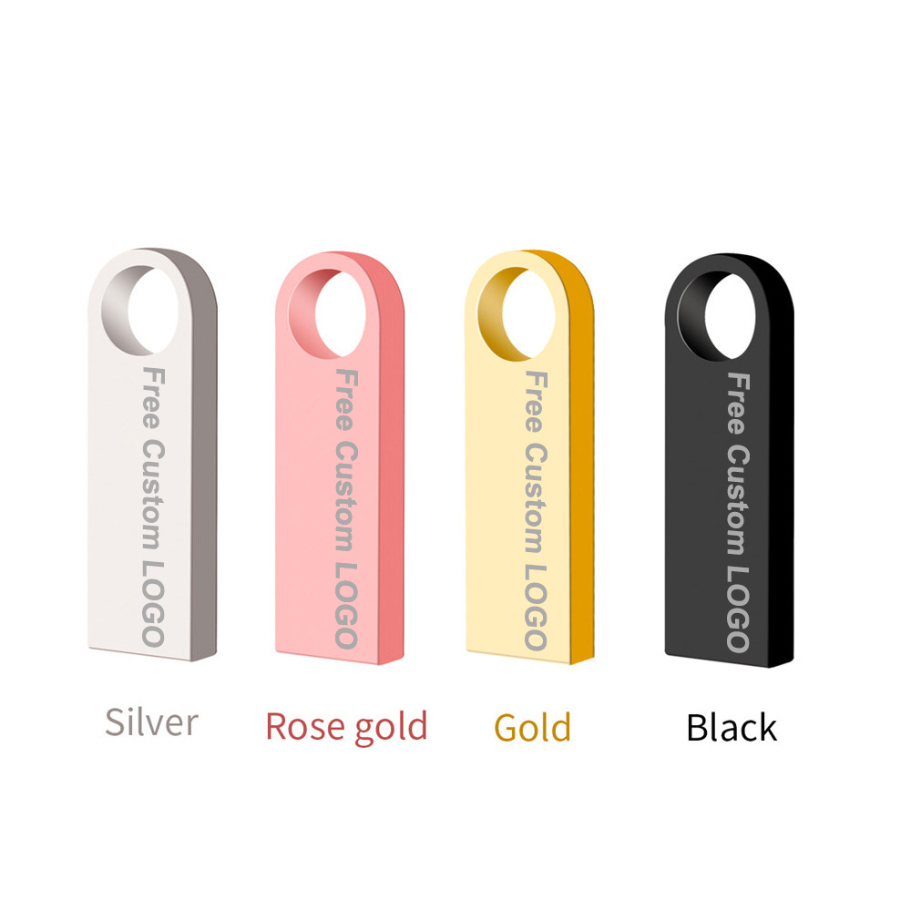 Wholesale Customize Pen Drive MINI Metal USB Flash Drive 4GB 8GB 16GB 32GB 64GB 128GB OEM logo USB 2.0/3.0 HOT Promotional Gifs