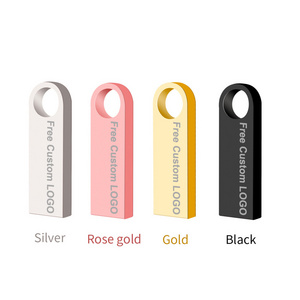 Wholesale Customize Pen Drive MINI Metal USB Flash Drive 4GB 8GB 16GB 32GB 64GB 128GB OEM logo USB 2.0/3.0 HOT Promotional Gifs