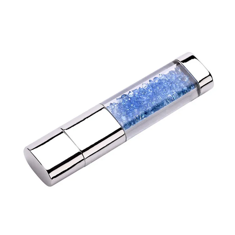 Rectangle Usb Stick flash drive 4gb 8GB 16gb 32gb 64gb Box Gift Rose Red Crystal Usb Stick Romantic Original Usb Memory Stick