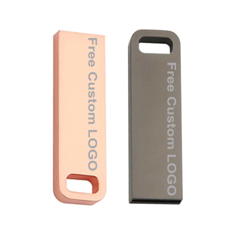 Selling Promotional Price Custom free Logo Metal Usb Flash Drive 1gb 2gb 4gb 8gb 16GB 32gb  USB pendrive 2.0 3.0 flash stick key