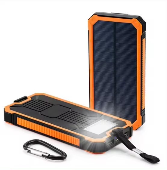 10000mAh Hand Crank Power Bank with Solar Panel Charger Mini Electric Generator Electric Power Banks Charging PowerBank 20000mAh