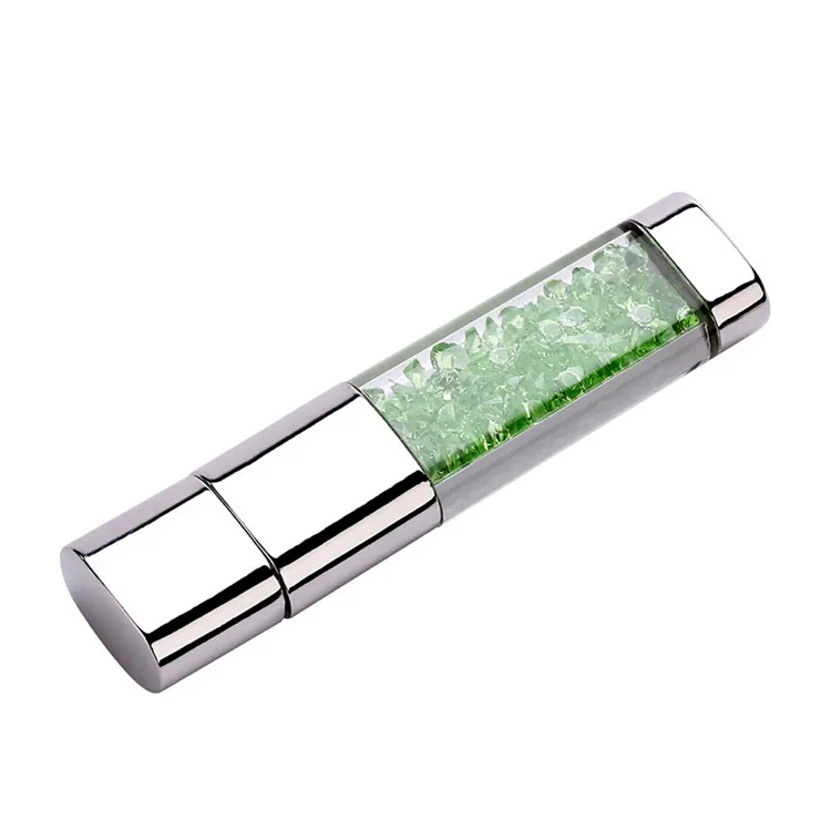 Rectangle Usb Stick flash drive 4gb 8GB 16gb 32gb 64gb Box Gift Rose Red Crystal Usb Stick Romantic Original Usb Memory Stick