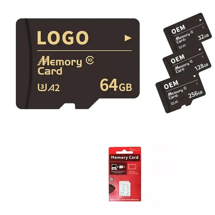 Hot Sale Memoria TF Sd Card 64gb 2gb 4gb 8gb 16gb 32gb 128gb 512gb 128 Gb Custom Micro Memory Cards For MP4 Camera Mobile Phones