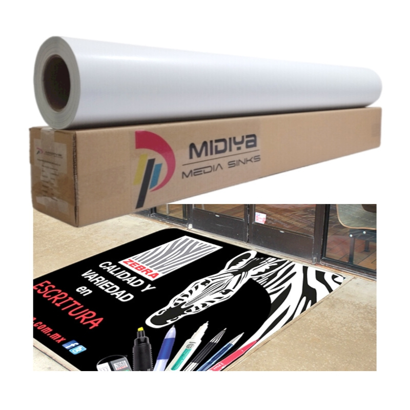 Hot Sale Sav Model Eco-Solvent Inkjet Printable Glossy Self-Adhesive PVC Vinyl Rolls Permanent Glue for Cars Poster Materials