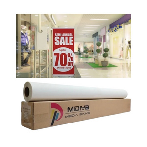 Synthetic PP Paper Roll Matte Glossy Dye Ink Adhesive Poster Materials