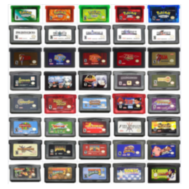 Video Game Cartridge Dragon Quest Monsters Caravan Heart for Nintendo GBA NDSL Console Card