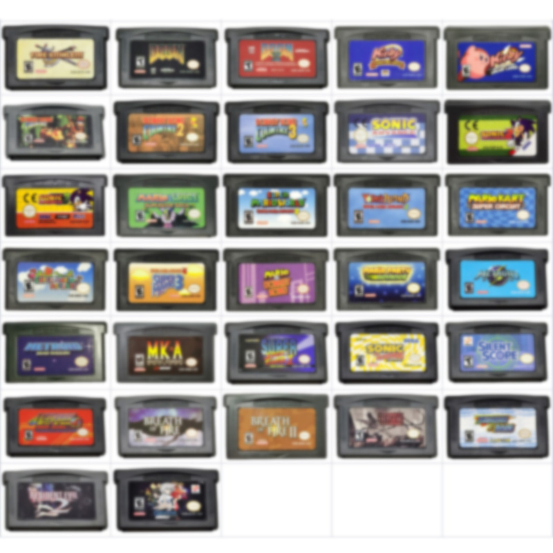 GBA Game Cartridge Superstar Saga Video Game Console Card for GBA NDSL Game Cards