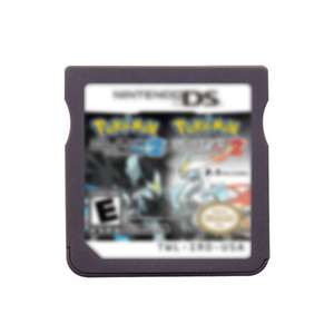 Hot Retro 16 bit game cartridge 2 In 1 Pokemoned black and White Game Card for Nintendo 3DS NDSI NDSL NDS Lite