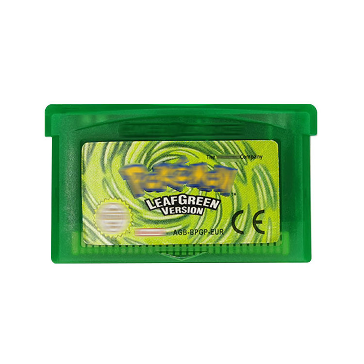 EUR Version Pokemoned Video Games Cartridge for GBA SP GBM DS Lite Game Card