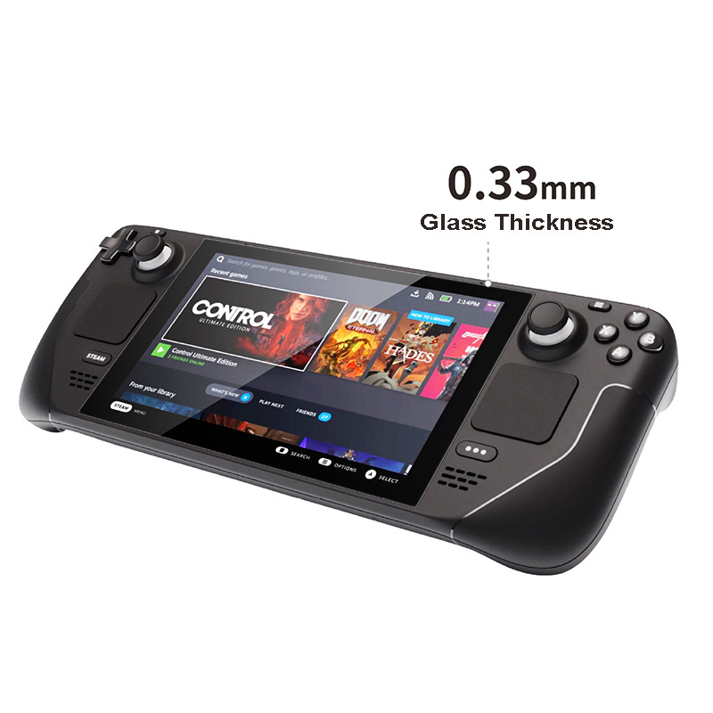 Tempered Glass Film for Steam Deck Console