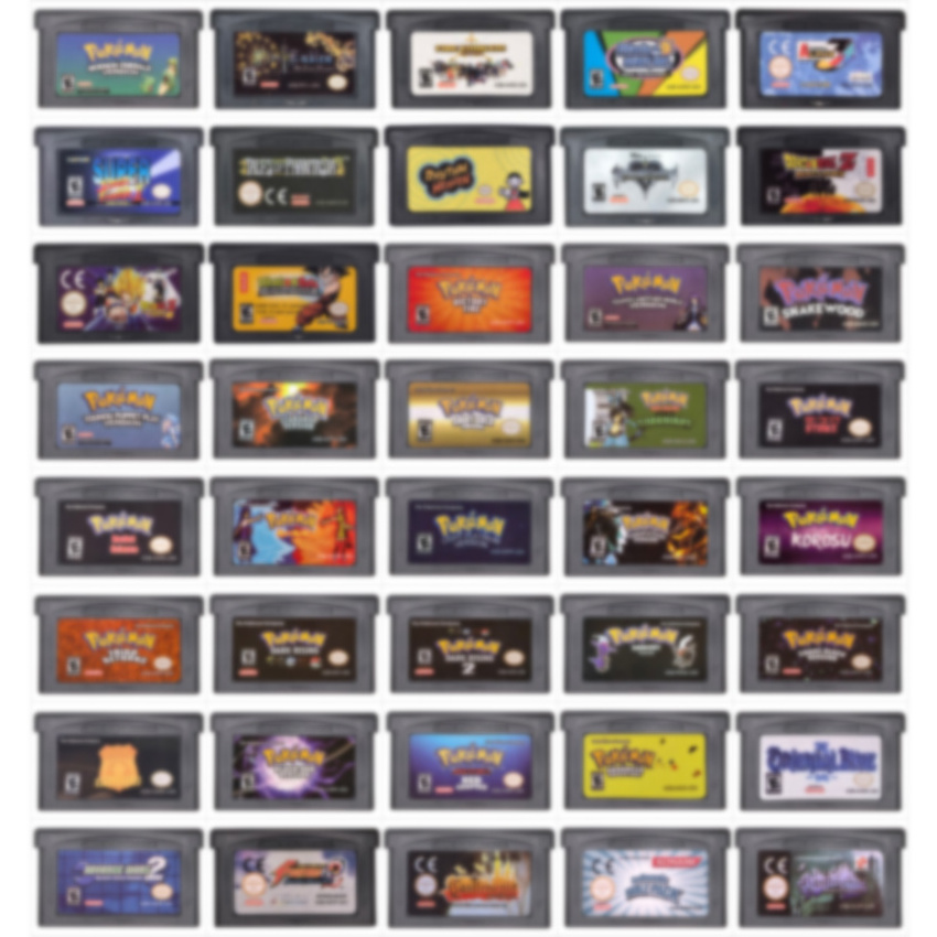 Hot spot Retro Video Game Card  Game Cartridge for Nintendo GBA/SP/DS lite/GB/GBC