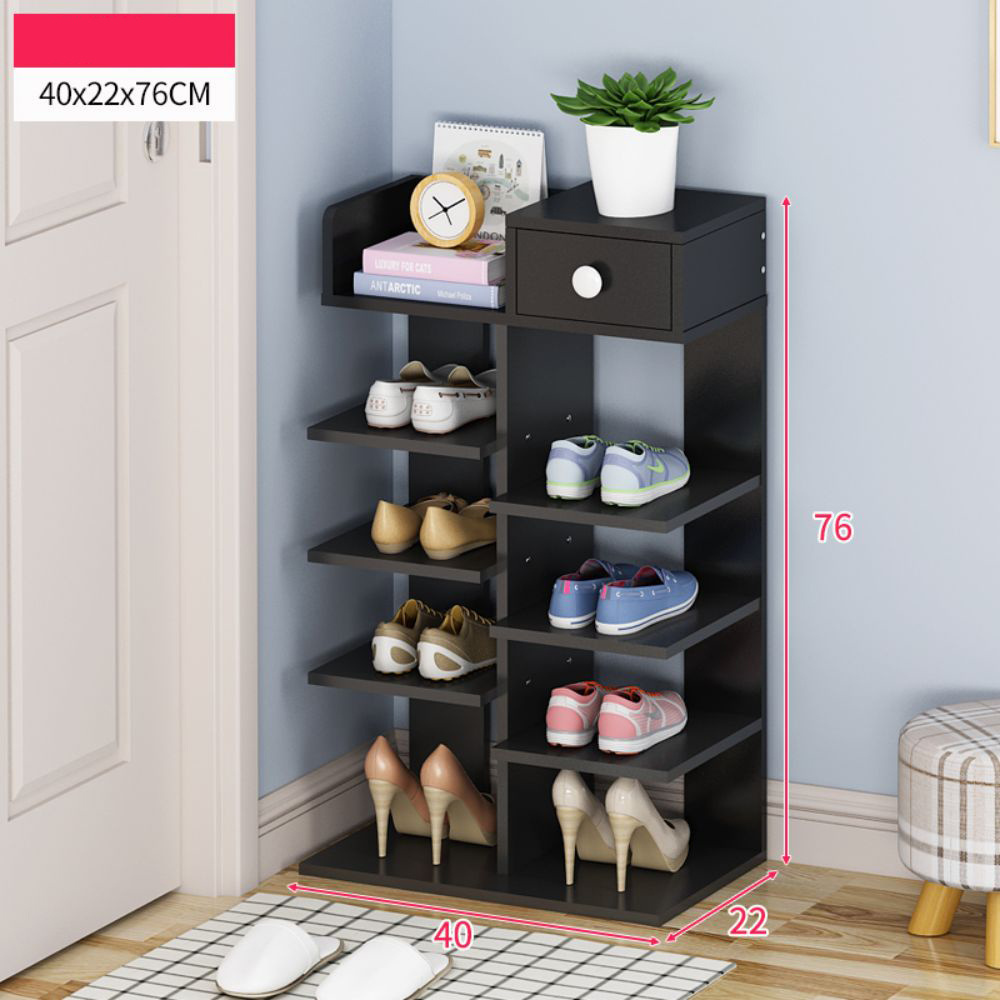 Shoe Rack Narrow and Simple Door Removable Small Multilayer Shoe Cabinet