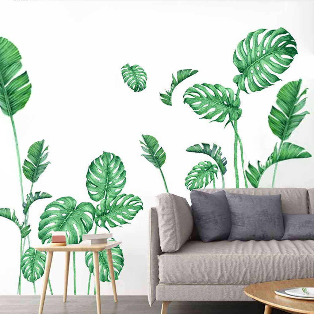 Self adhesive wall sticker acrylic flower nursery large size wall decal for living room nursery school decoration