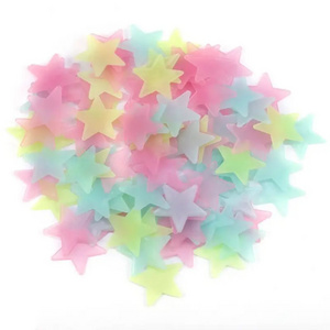 100 pcs Stars Glow Wall Stickers Stars Luminous luminous glow sticker