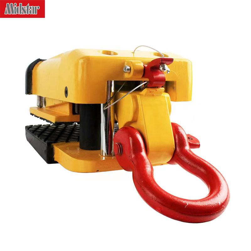 High Quality Black 1000Kg Stone Slab Lifting Clamp Granite Marble Lifting Slab Lifter