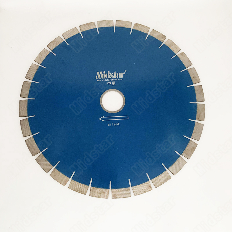 Midstar 350mm Arix Silent Diamond Saw Blades for granite marble cutting tools