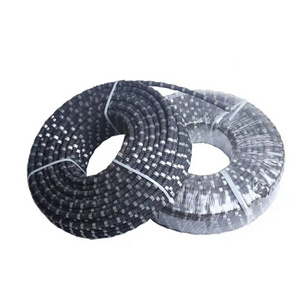 Midstar long life span sinter wire saw diamond beaded rope cutting wire saw for granite block cutting quartz stone