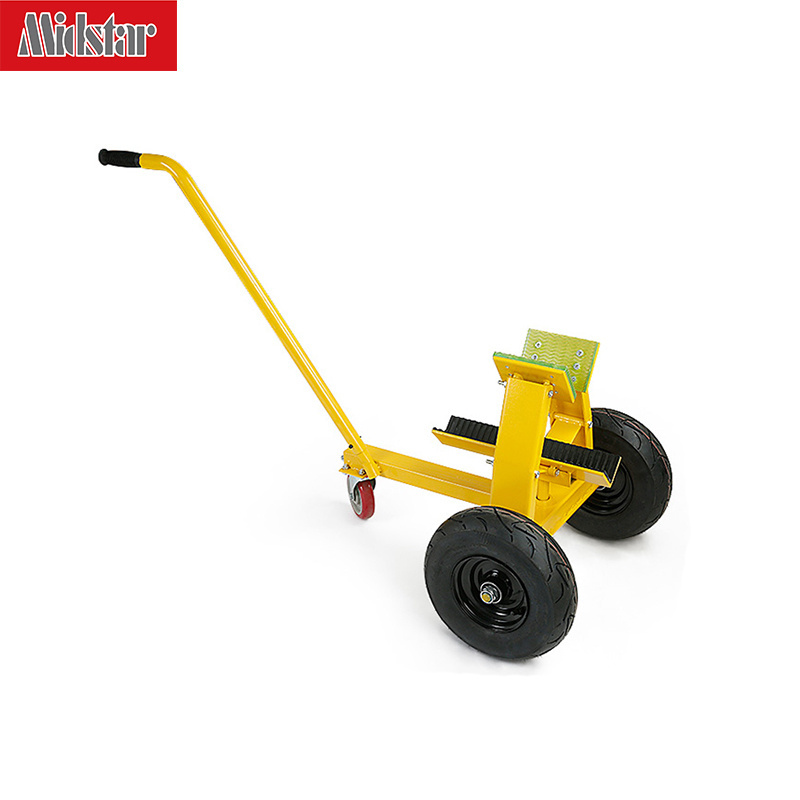 Tile Fitting Tool Marble Handling Wood Plate Truck Stone Slab Trolley Industrial Heavy-Duty Mobile Carrying Transportation Tool