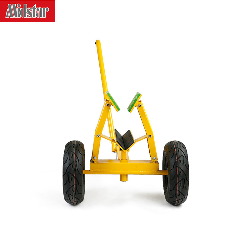 Tile Fitting Tool Marble Handling Wood Plate Truck Stone Slab Trolley Industrial Heavy-Duty Mobile Carrying Transportation Tool