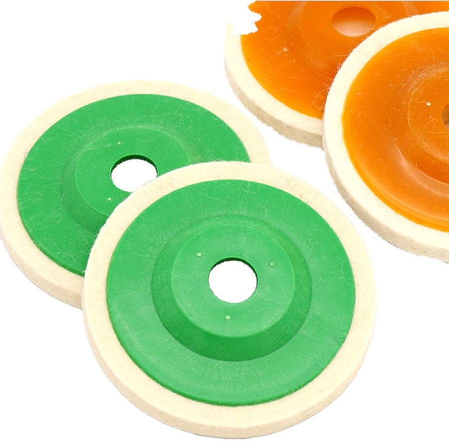 Polishing Disc Polishing Wheel Wool Felt for Angle Grinder Marble Waxing Abrasive Pad  For Polish Marble and Granite Tools