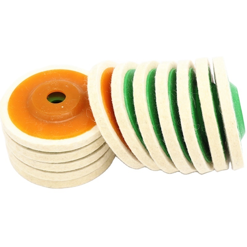 Polishing Disc Polishing Wheel Wool Felt for Angle Grinder Marble Waxing Abrasive Pad  For Polish Marble and Granite Tools