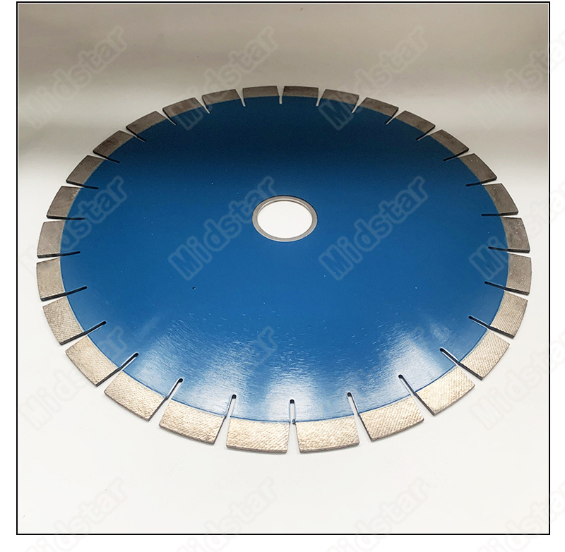 Midstar 350mm Arix Silent Diamond Saw Blades for granite marble cutting tools