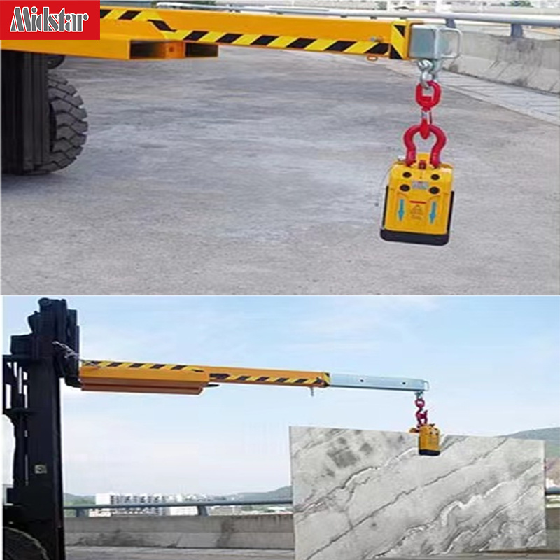 High Quality Black 1000Kg Stone Slab Lifting Clamp Granite Marble Lifting Slab Lifter